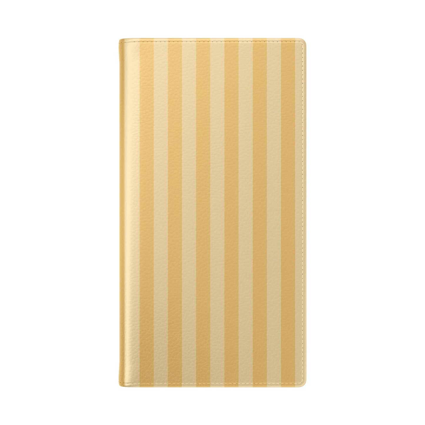 Buttercup Stripe Vegan Leather Flip Case