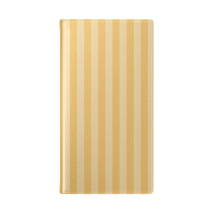 Buttercup Stripe Vegan Leather Flip Case