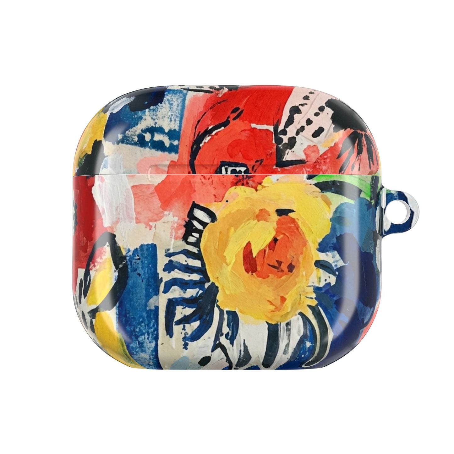 Abstract Flora AirPod Cases