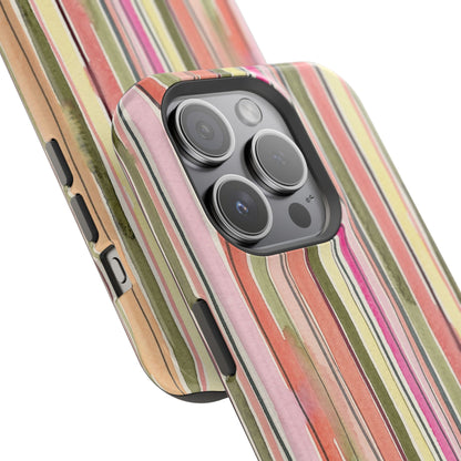Summer Stripe Magnetic Phone Case