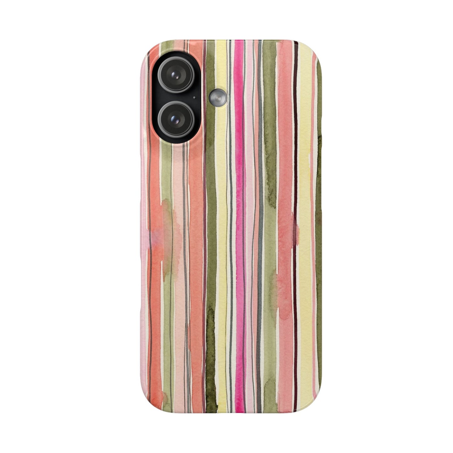 Summer Stripe Snap Phone Case