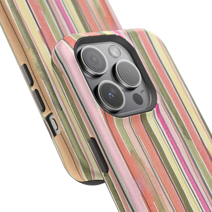 Summer Stripe Magnetic Phone Case