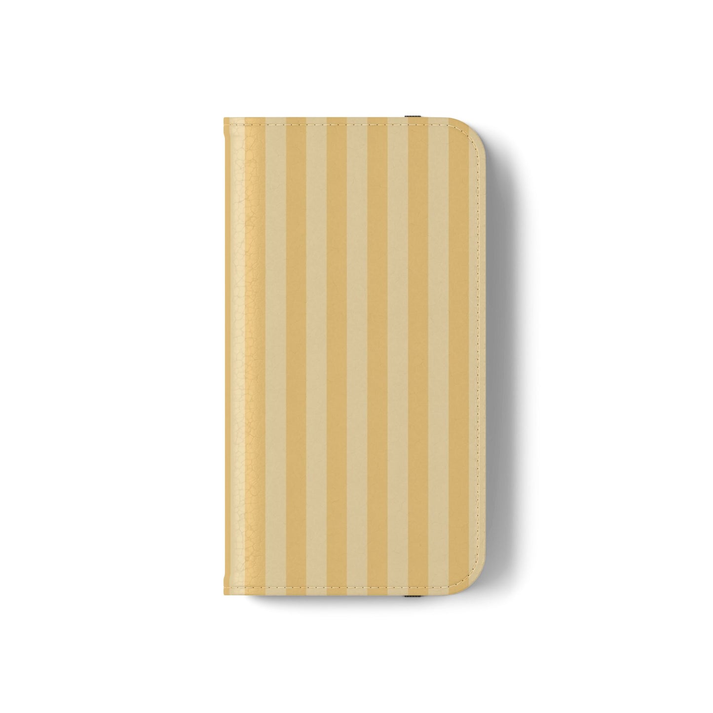 Buttercup Stripe Vegan Leather Flip Case