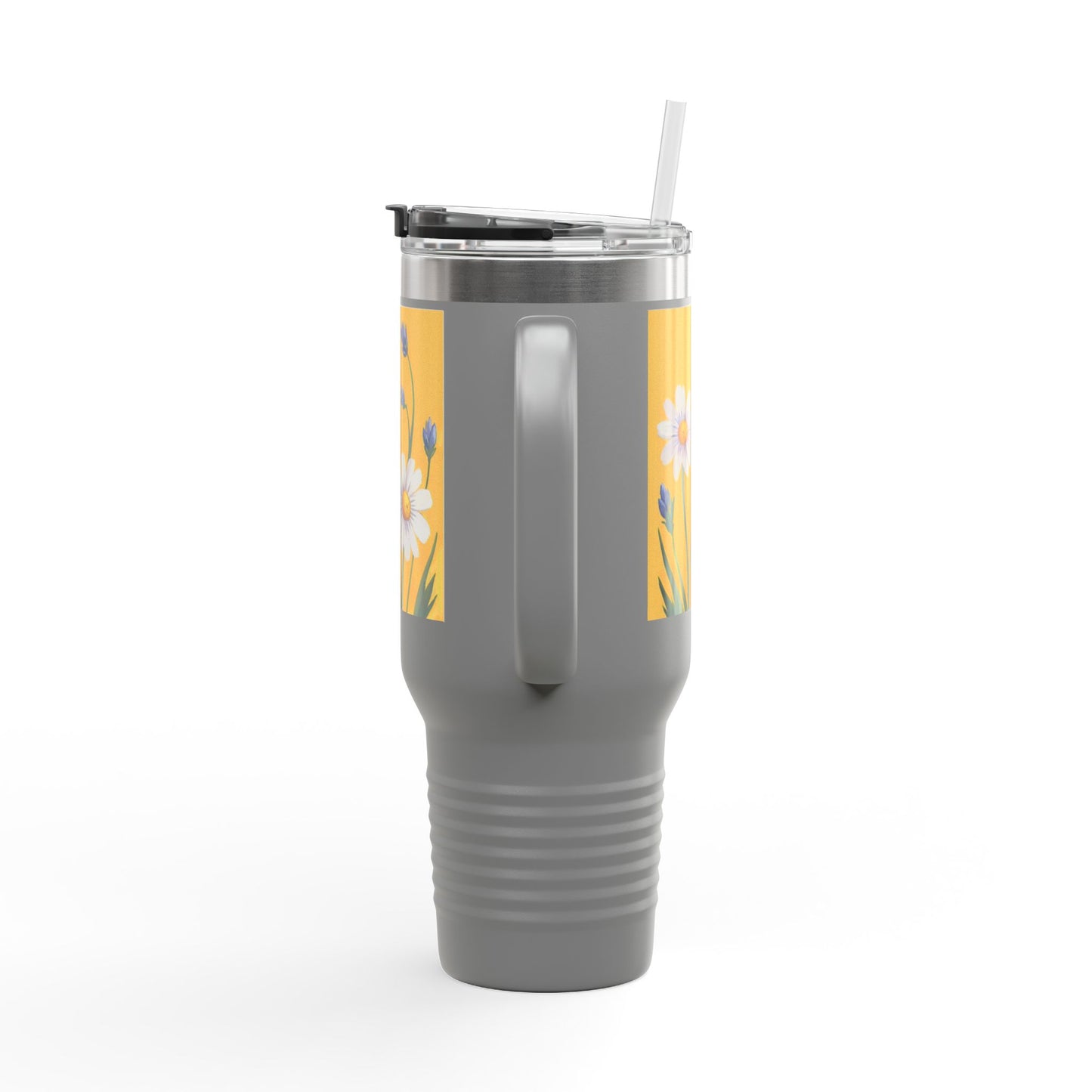 Spring Daisies 40oz Insulated Travel Mug