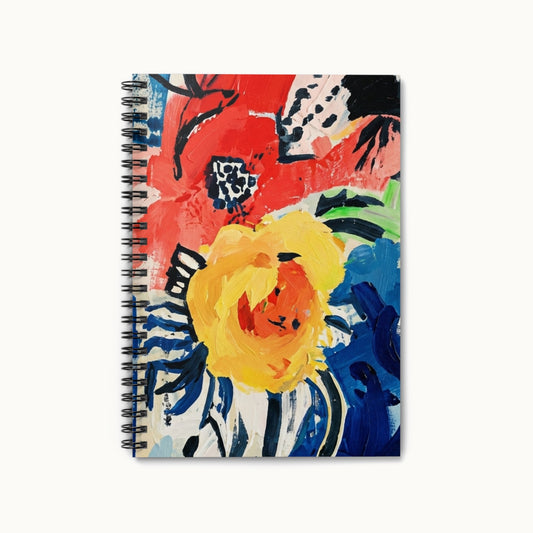 Abstract Flora Notebook