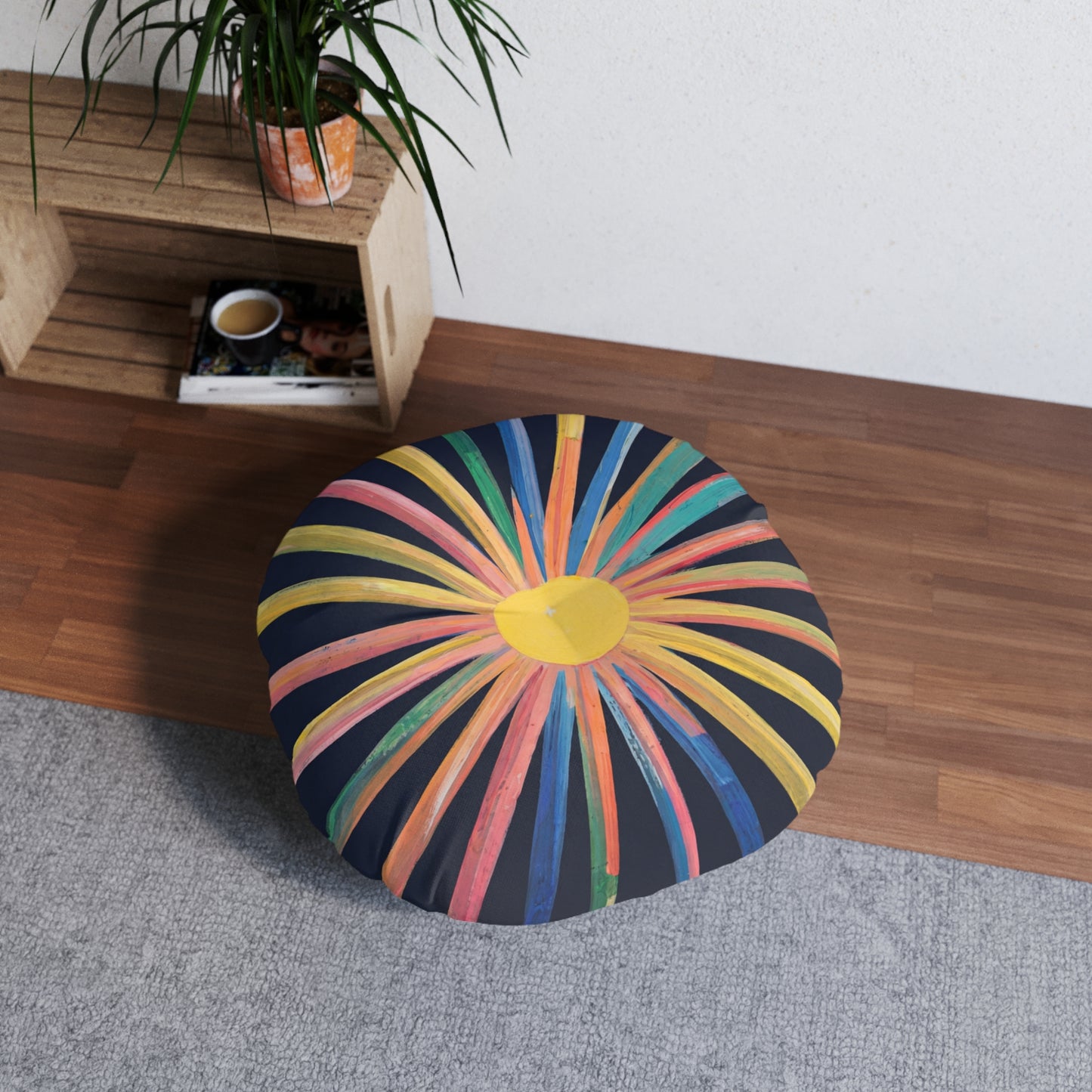 Tufted Floor Pillow