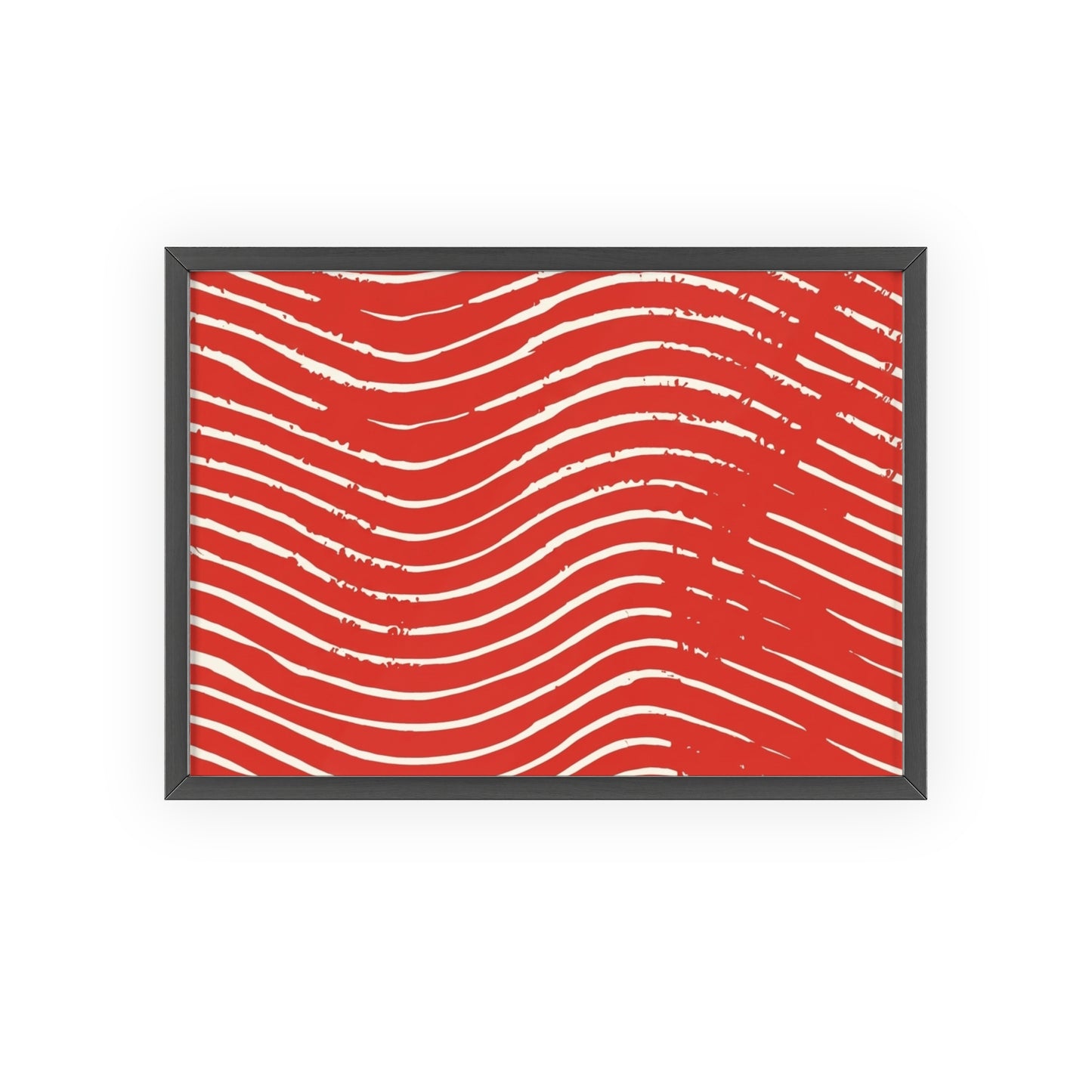 Scarlet Tide Wood Framed Posters