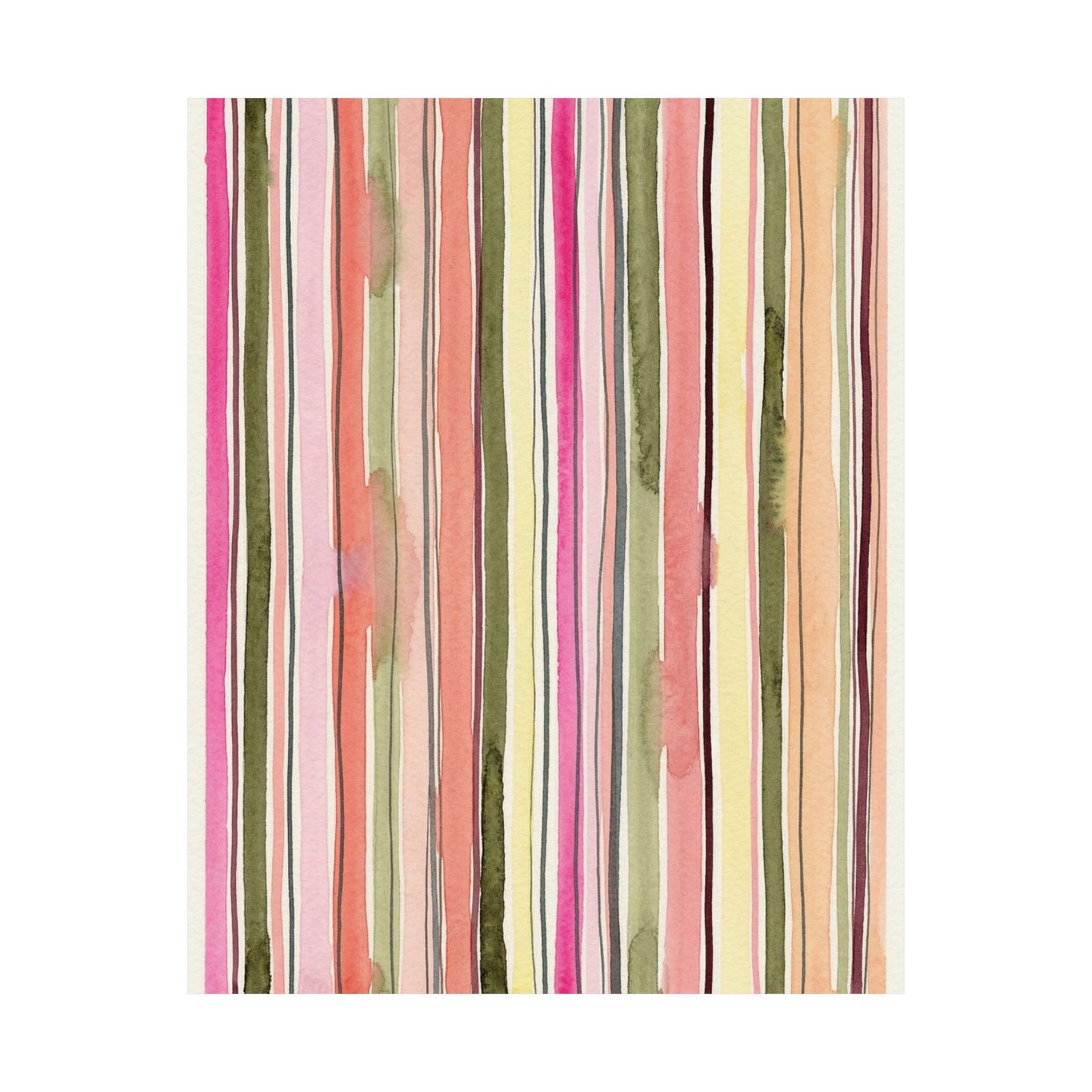 Summer Stripe Art Poster