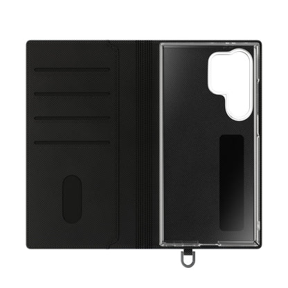 Summer Stripe Vegan Leather Flip Case