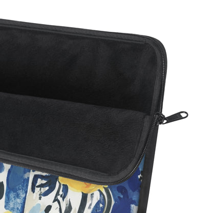 Abstract Flora Laptop Sleeve