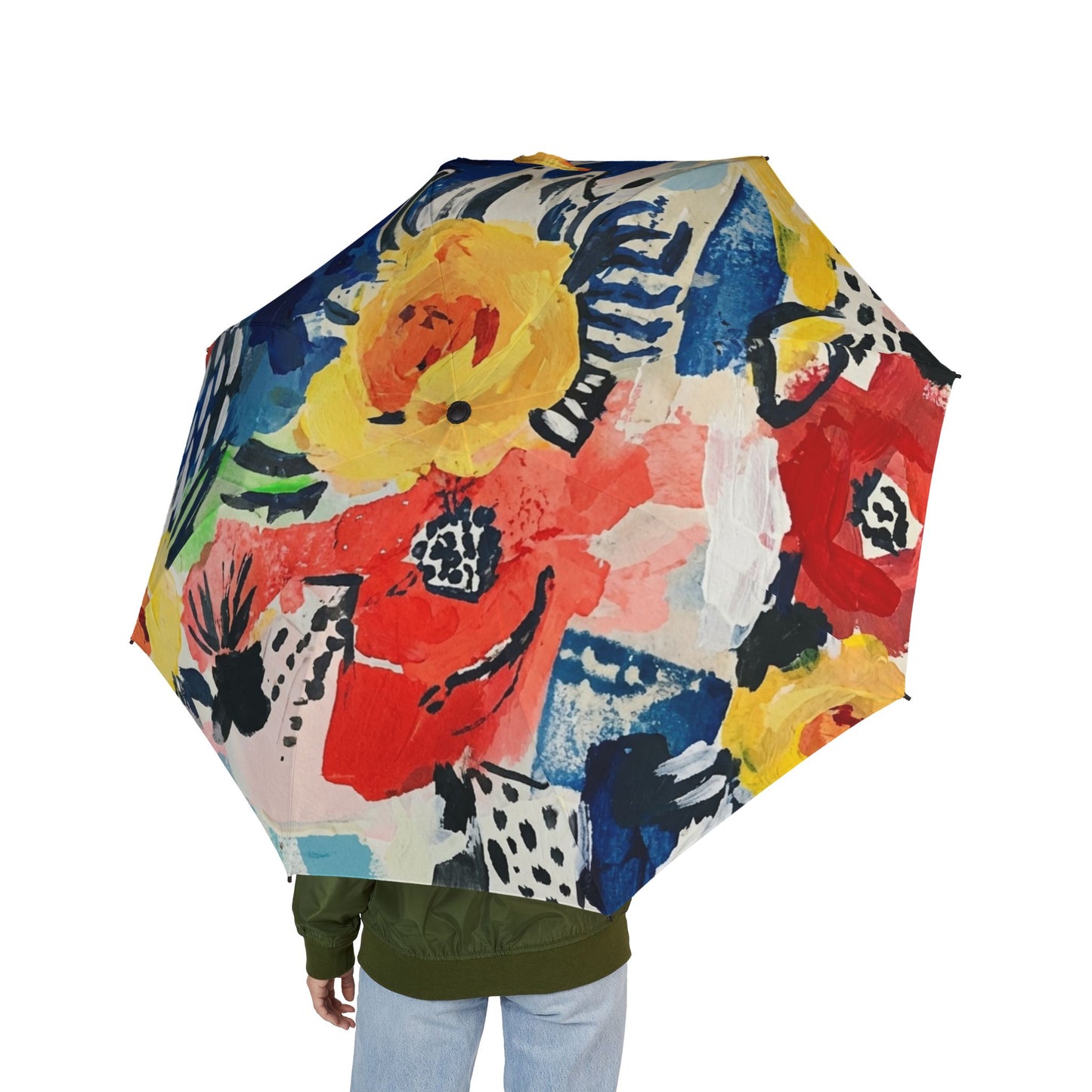 Abstract Flora Umbrella