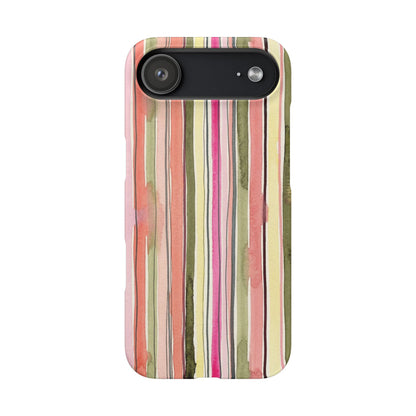 Summer Stripe Snap Phone Case