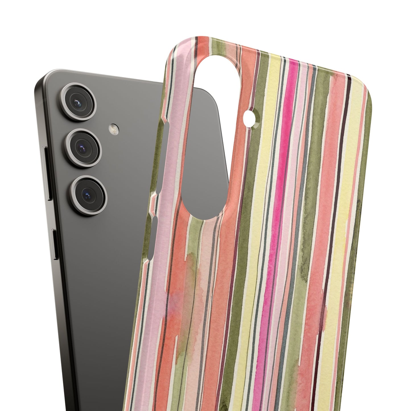 Summer Stripe Snap Phone Case