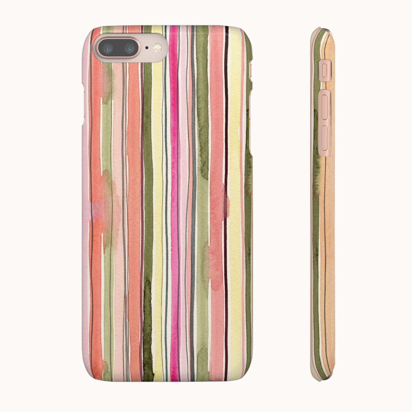 Summer Stripe Snap Phone Case