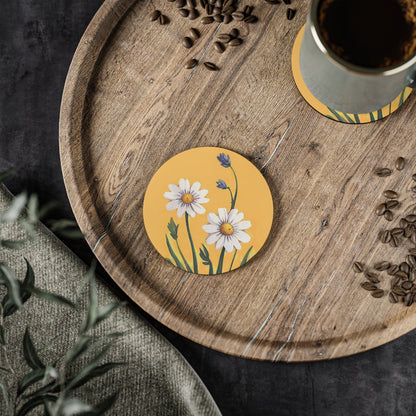 Spring Daisies Coasters