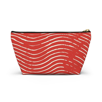 Scarlet Tide Accessory Pouch with T-bottom