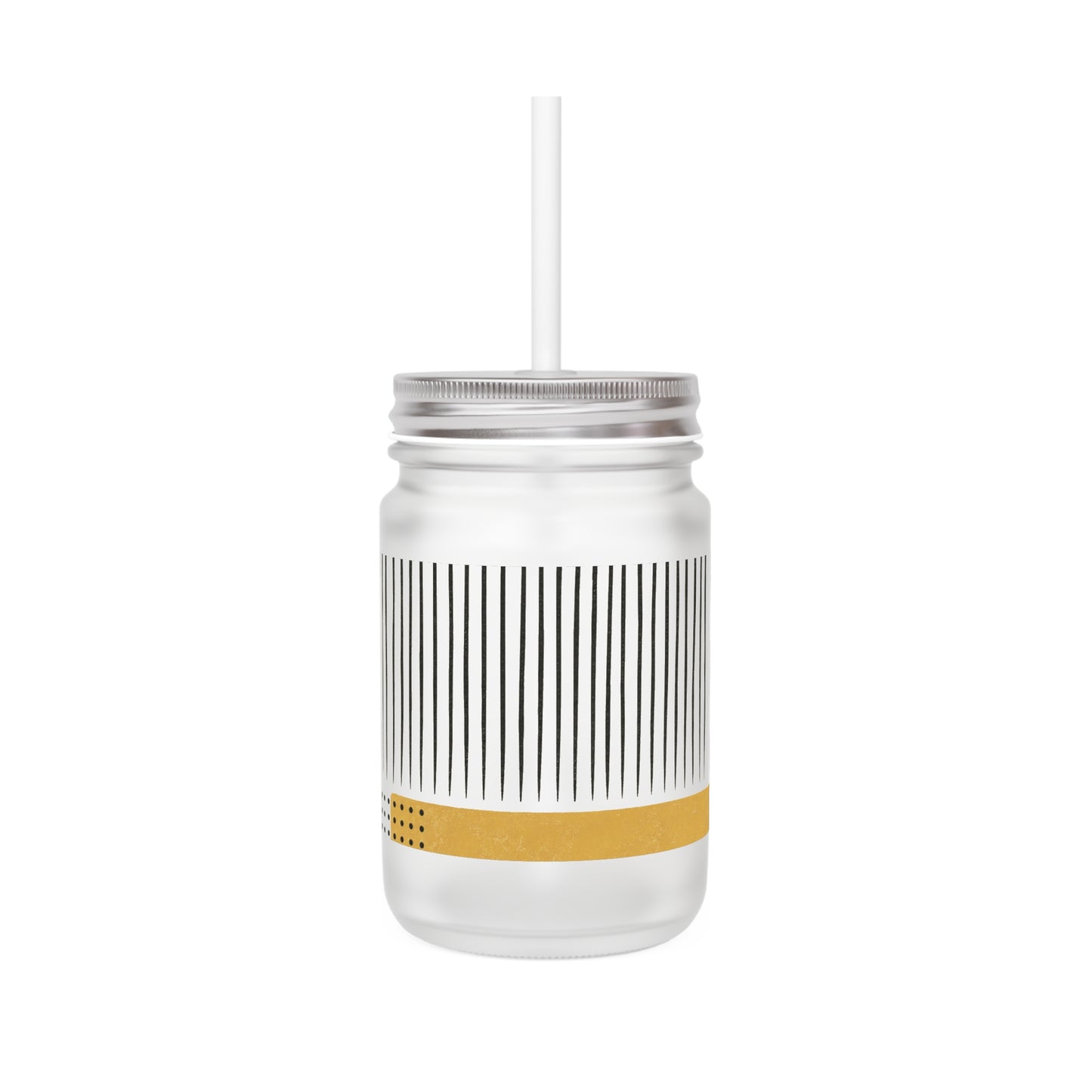 Ochre Cadence Mason Jar Tumbler