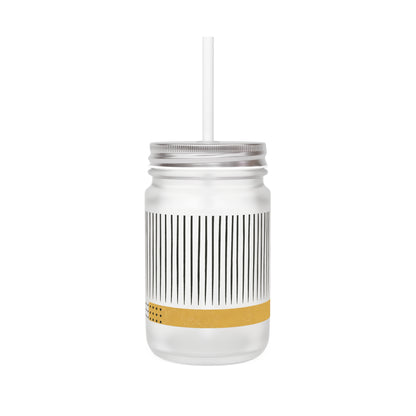 Ochre Cadence Mason Jar Tumbler