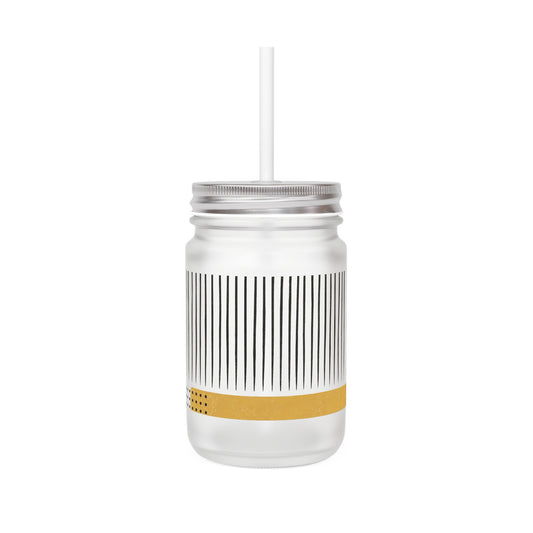 Ochre Cadence Mason Jar Tumbler