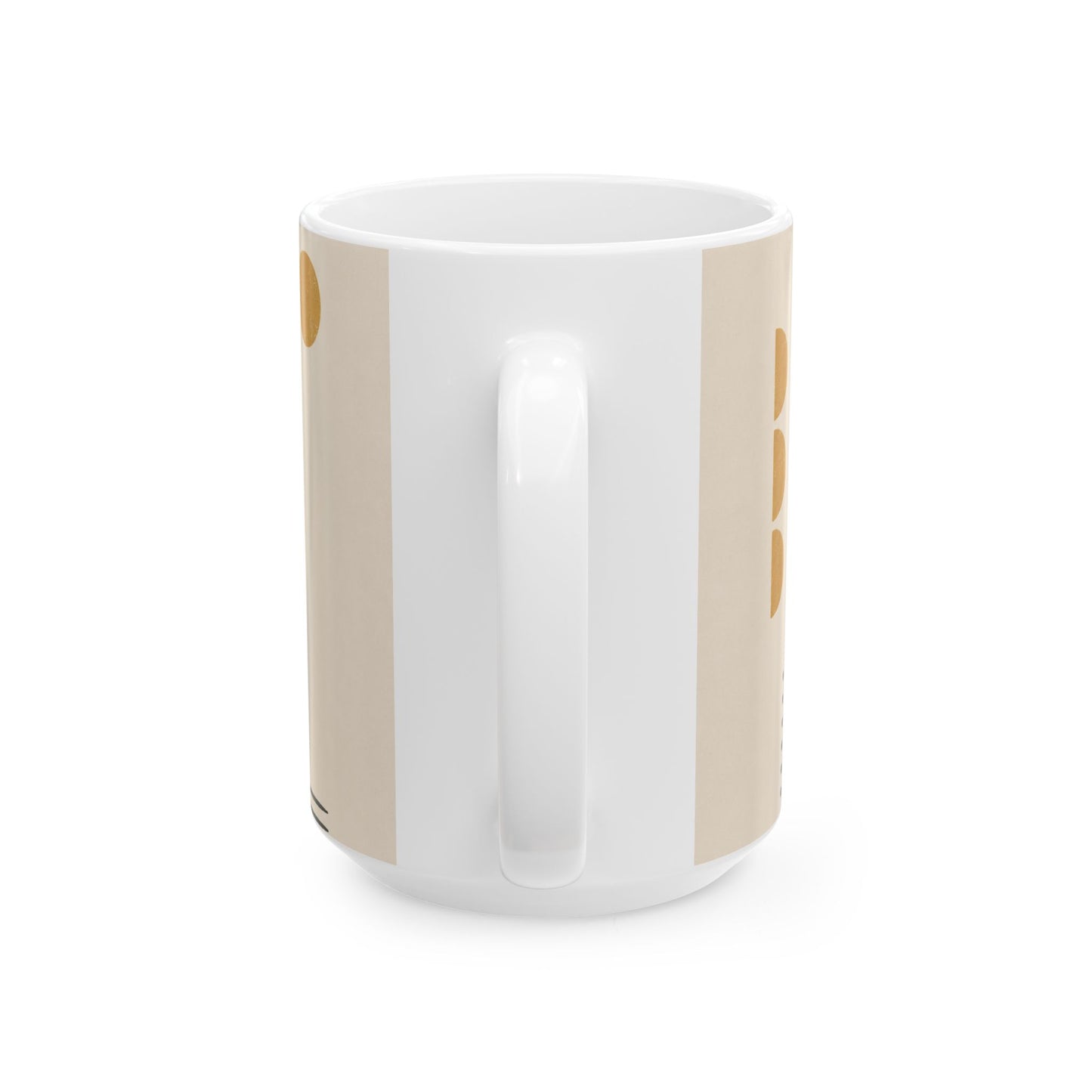 Ochre Cadence Ceramic Mug