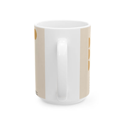 Ochre Cadence Ceramic Mug
