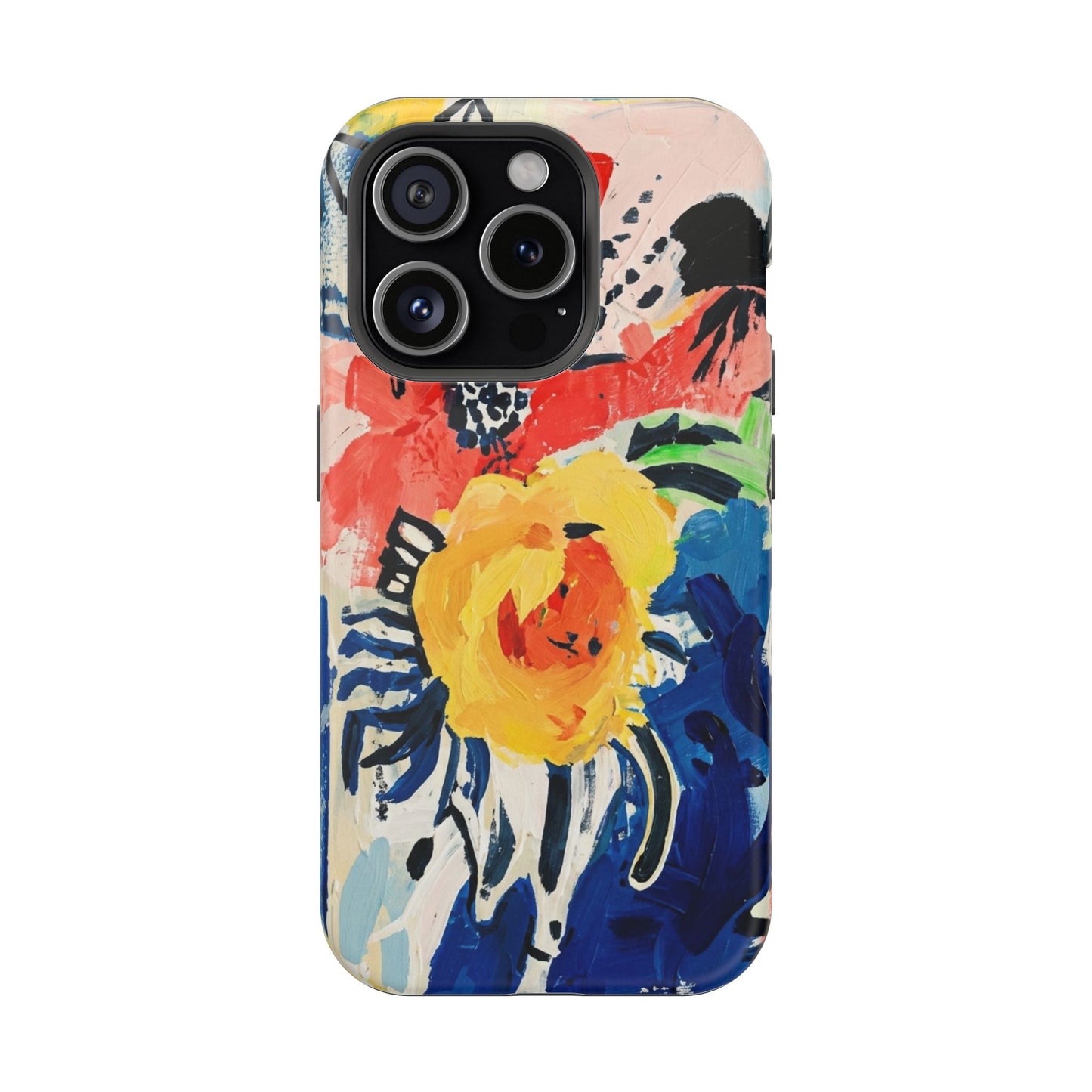 Abstract Flora Magnetic Phone Case