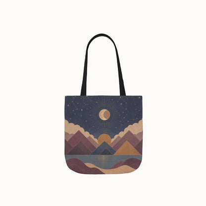 Celestial Vale Tote Bag with 5-Color Straps