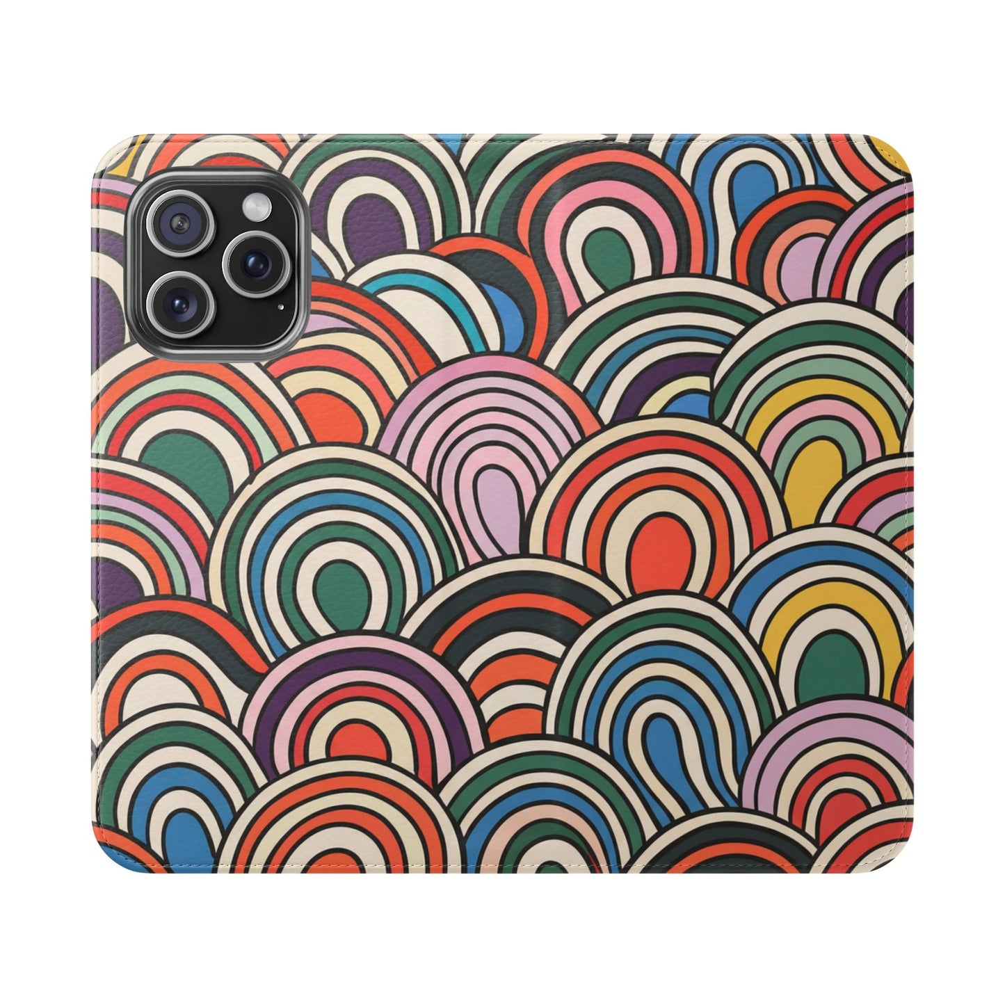 Vegan Leather Flip Case