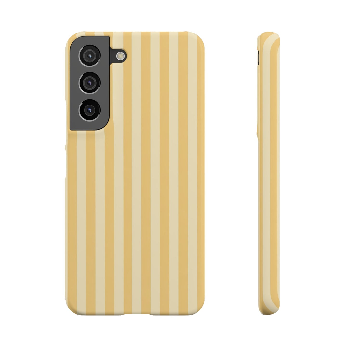 Buttercup Stripe Snap Phone Case