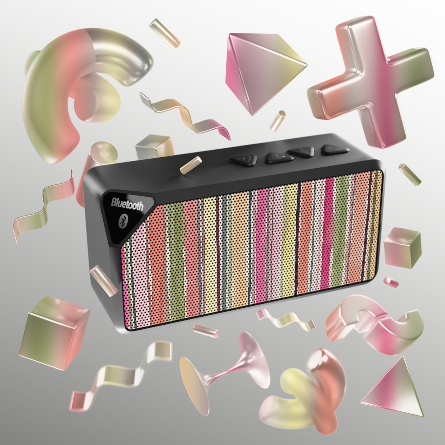Summer Stripe Bluetooth Speaker