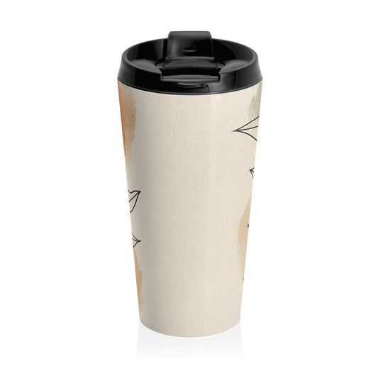 Stainless Steel Travel Mug — Square