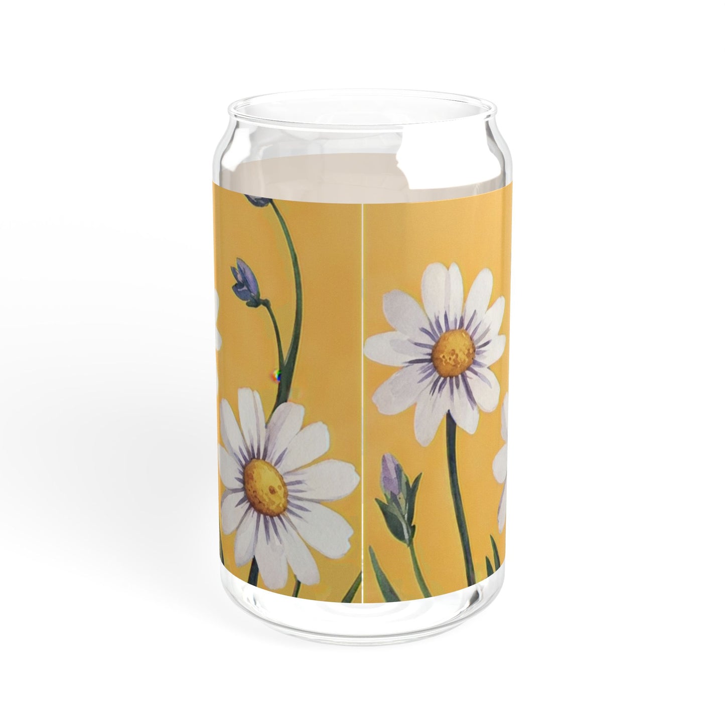 Spring Daisies Sipper Glass | 16oz