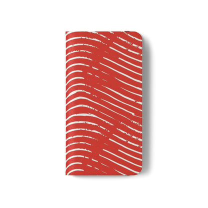 Scarlet Tide Vegan Leather Flip Case