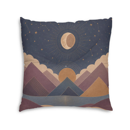 Celestial Vale Square Tufted Floor Pillow