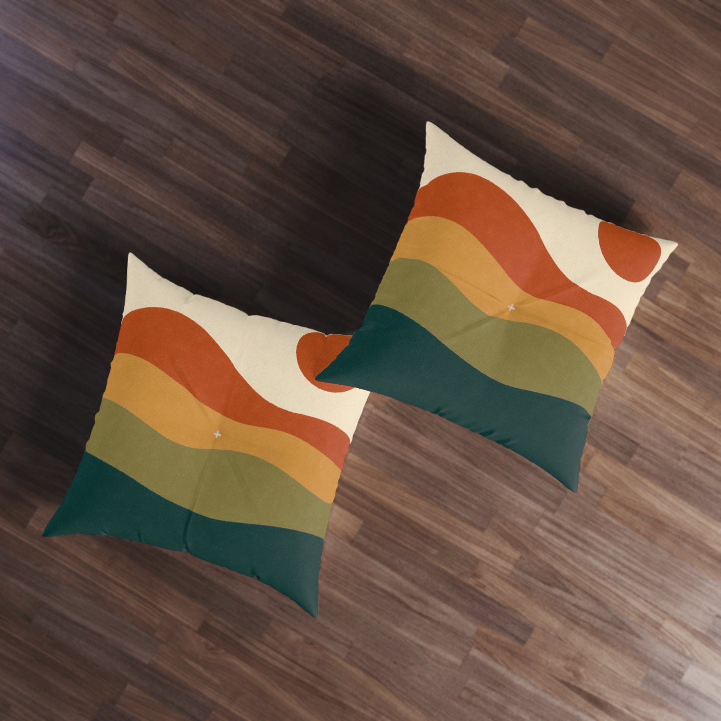 Square Tufted Floor Pillow — Square