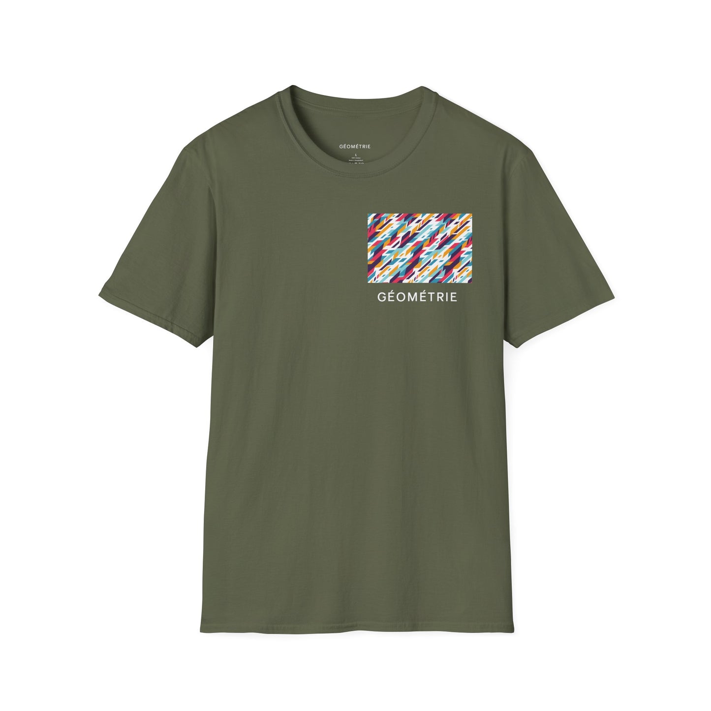 Vibrant Unisex Softstyle T-Shirt, Colorful Graphic Tee for Everyday Wear, Trendy Gift for Friends, Casual Style, Summer Essential