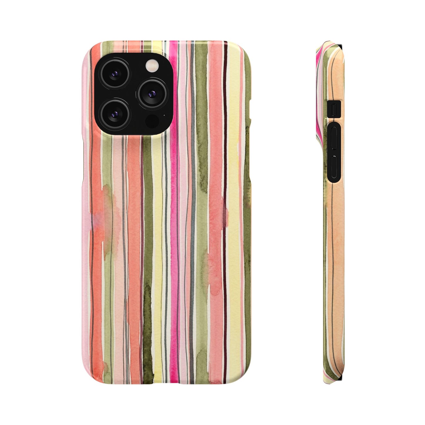 Summer Stripe Snap Phone Case