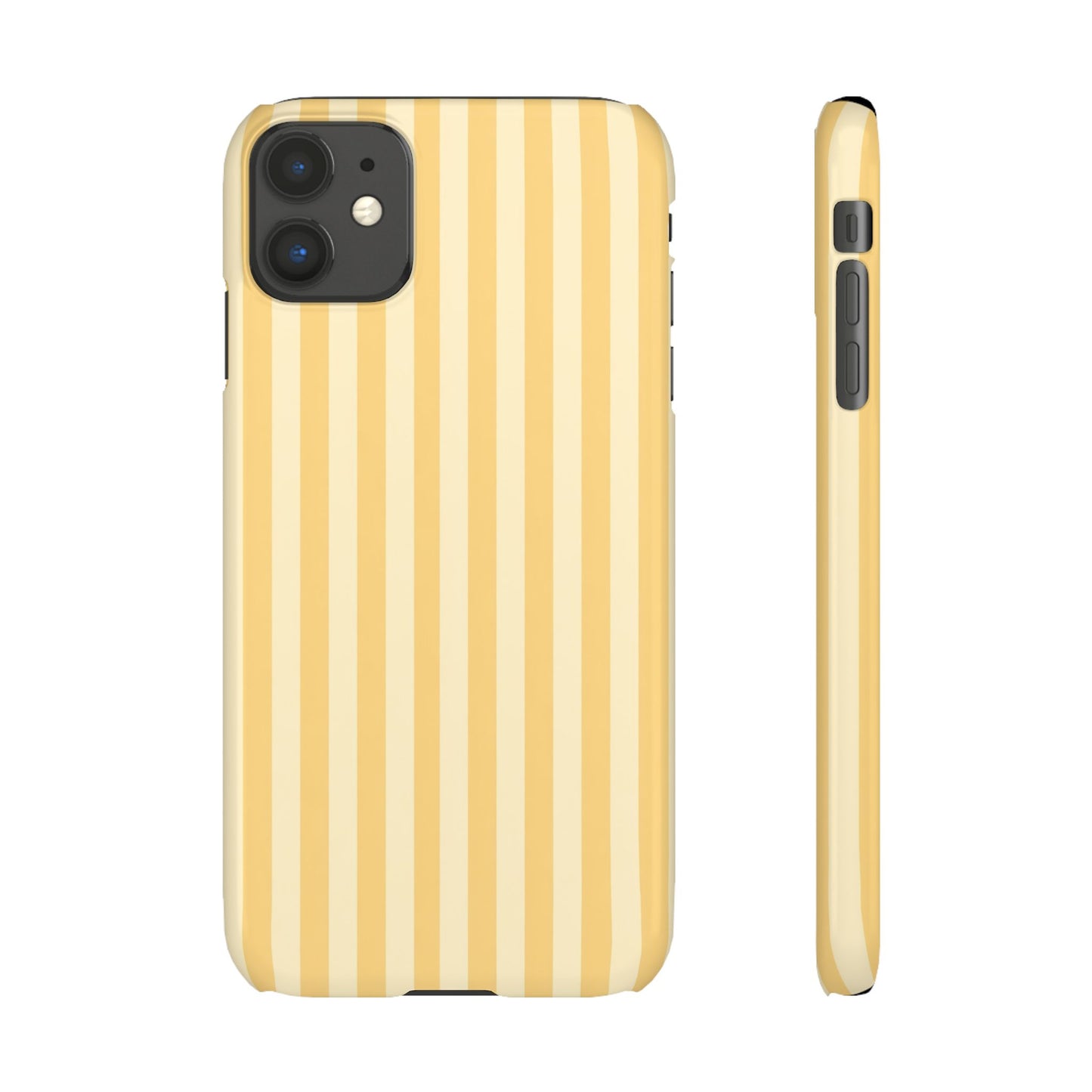 Buttercup Stripe Snap Phone Case