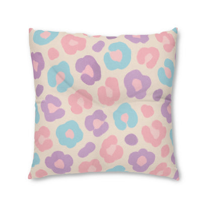 Square Tufted Floor Pillow