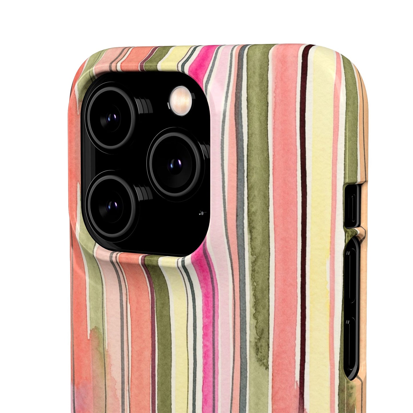 Summer Stripe Snap Phone Case