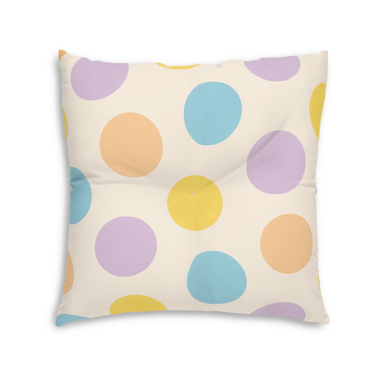 Square Tufted Floor Pillow
