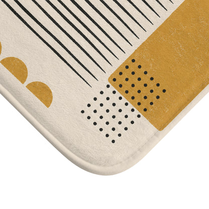 Ochre Cadence Bath Mat