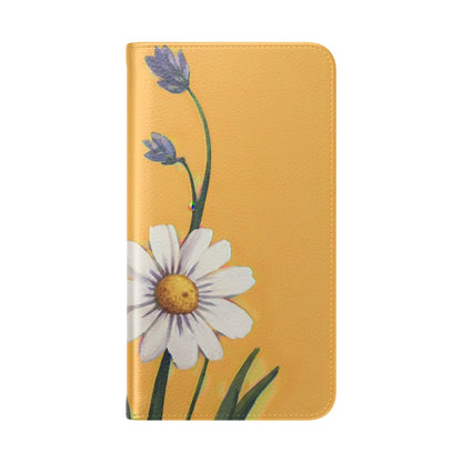 Spring Daisies Vegan Leather Flip Case