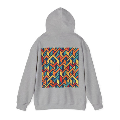 Geometric Pattern Hoodie - Cozy Streetwear Sweatshirt, Unisex Gift for Art Lovers, Casual Wear for All Seasons, Perfect for Layering [...]