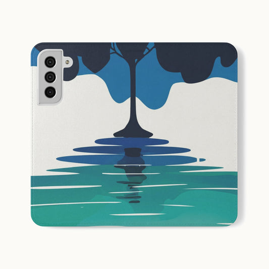 Vegan Leather Flip Case