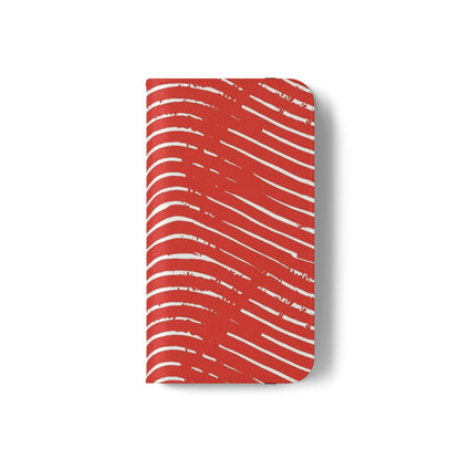 Scarlet Tide Vegan Leather Flip Case