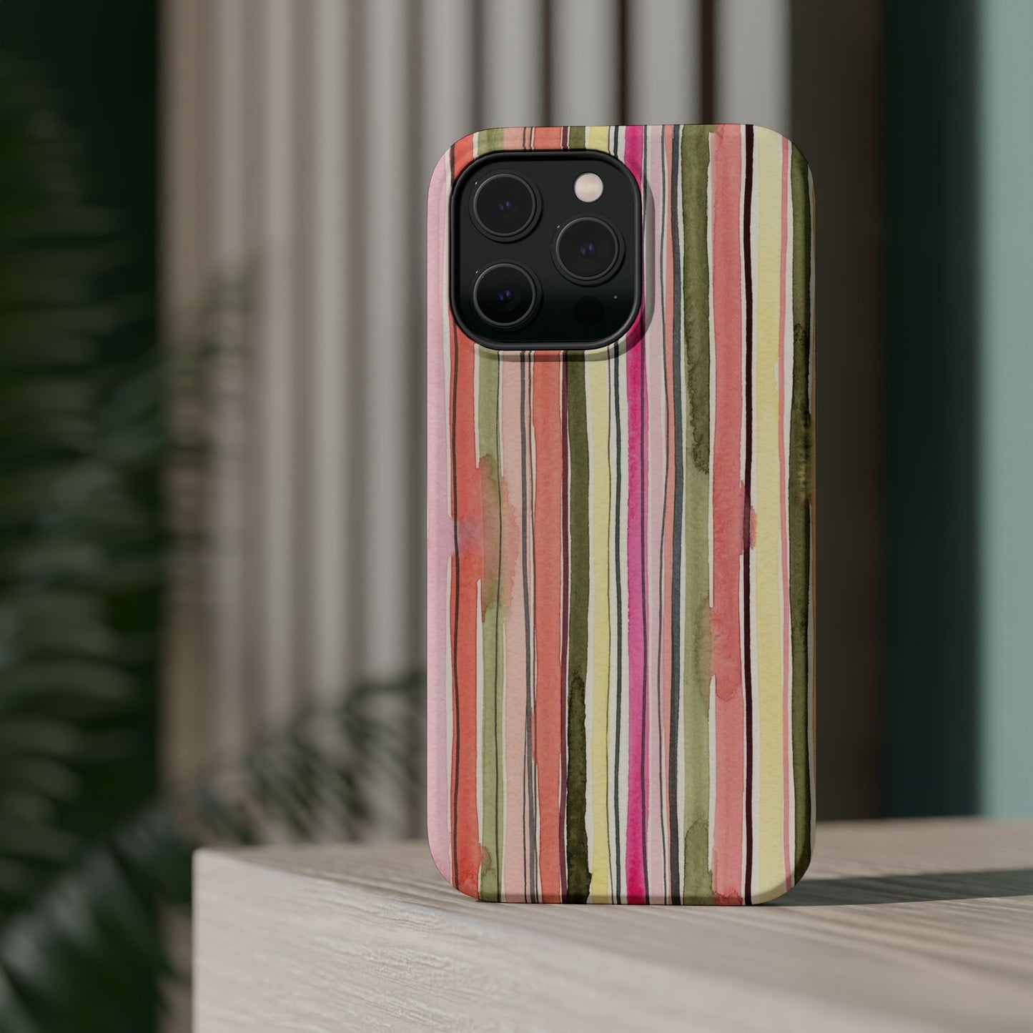 Summer Stripe Magnetic Phone Case