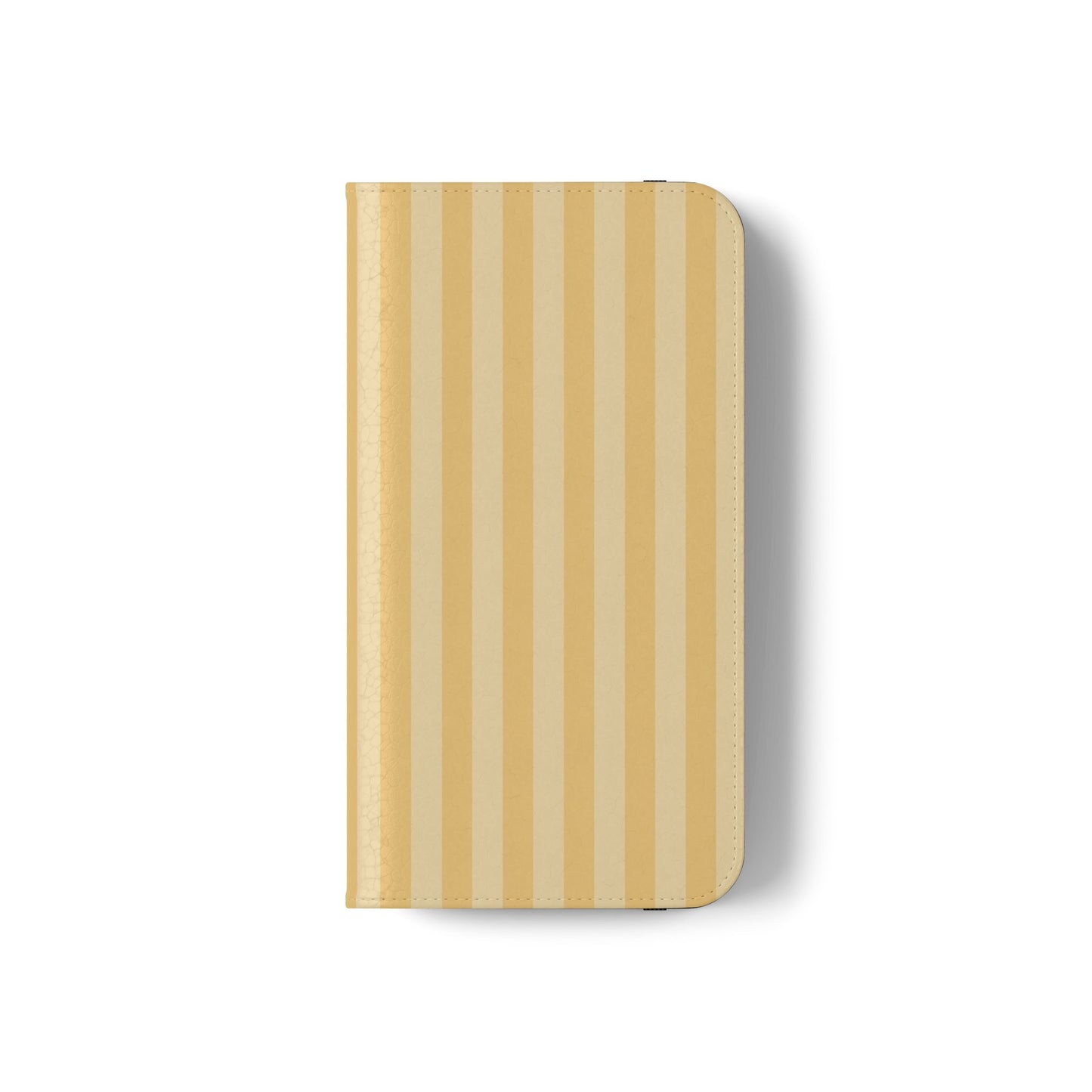 Buttercup Stripe Vegan Leather Flip Case