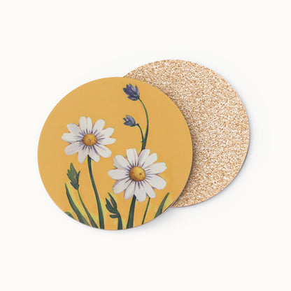 Spring Daisies Coasters