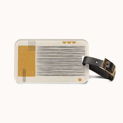 Ochre Cadence Luggage Tag